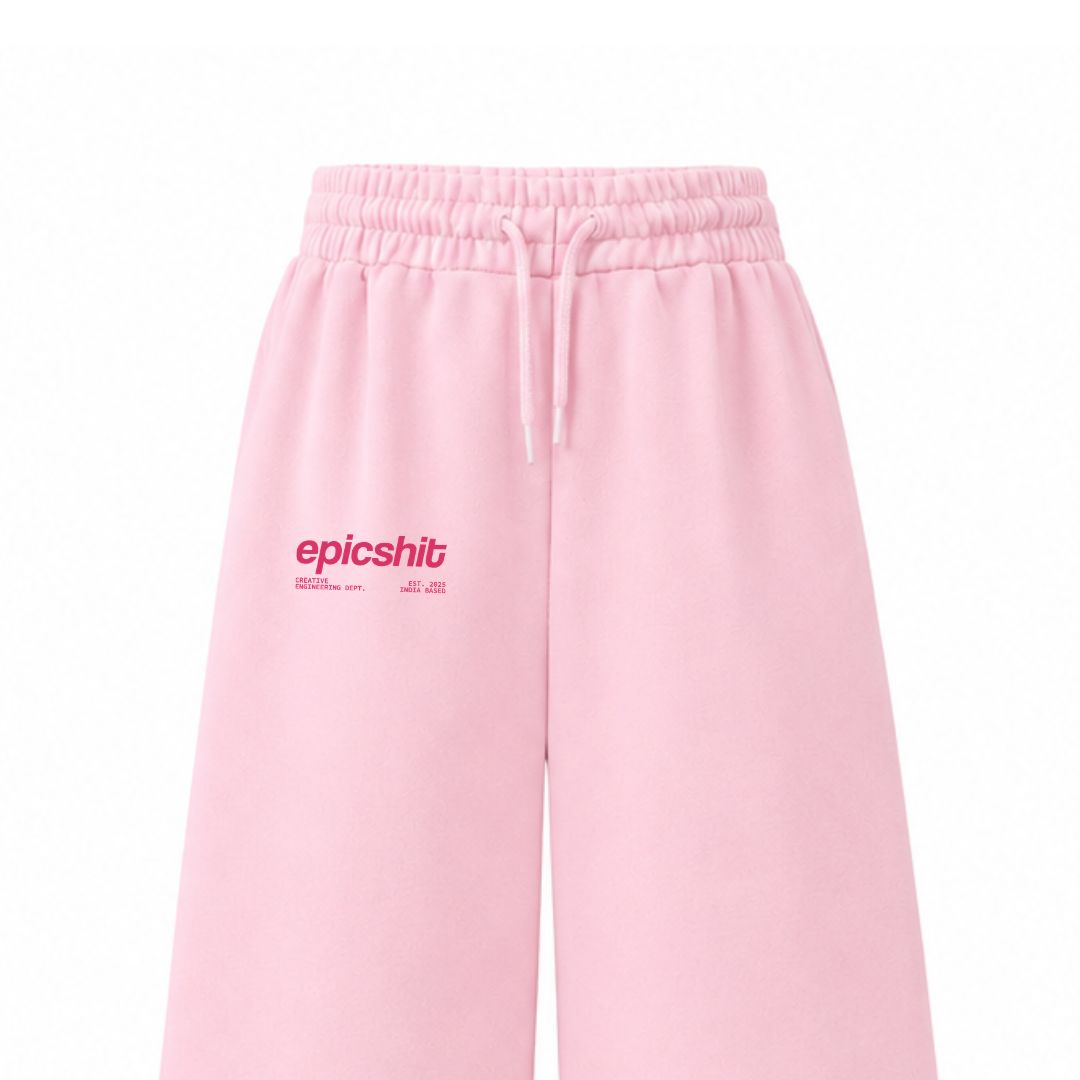 BABY PINK-SWEATPANTS