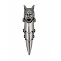 Gothic demon head ring