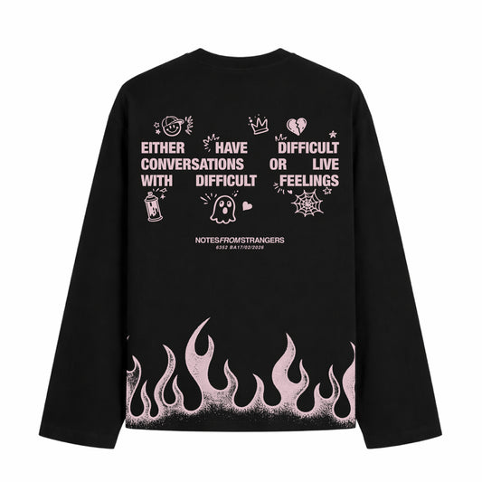 NOTE FROM STRANGER LONG-SLEEVED TSHIRT