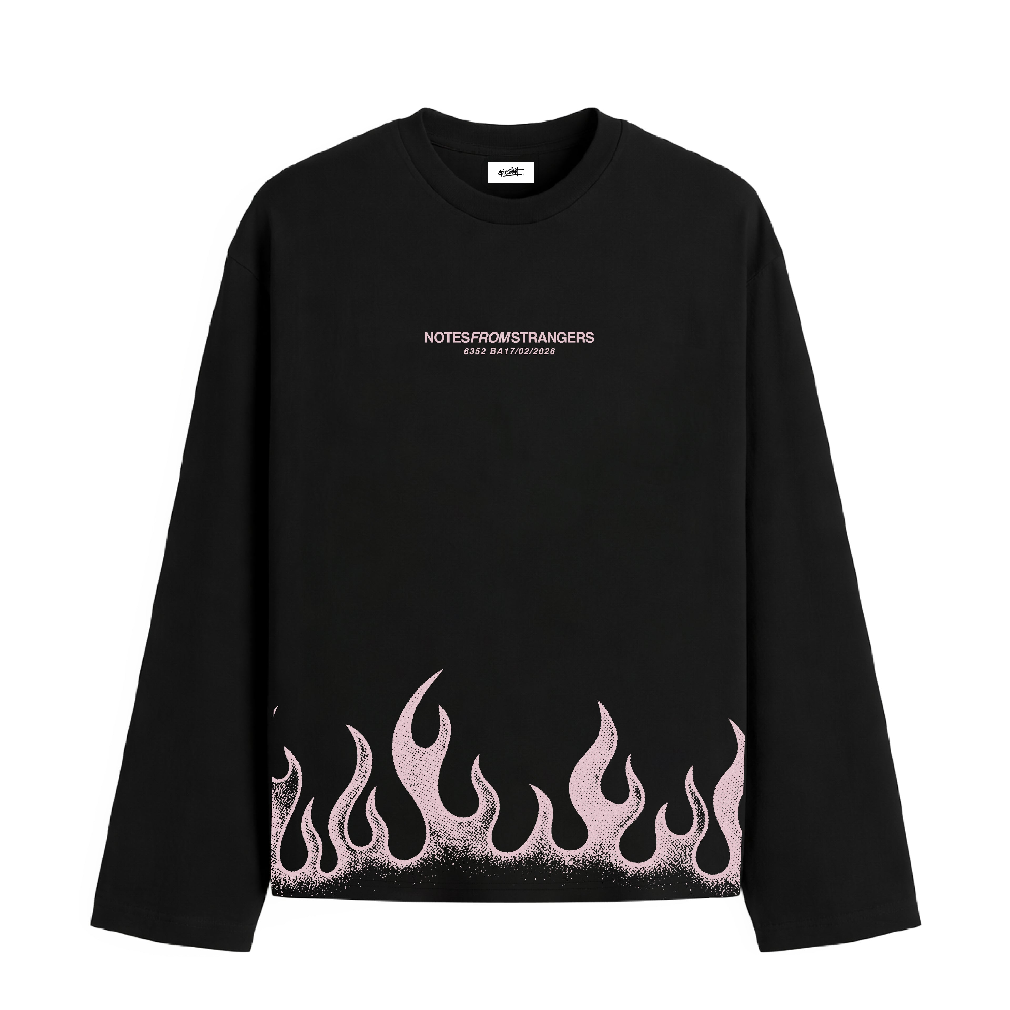 NOTE FROM STRANGER LONG-SLEEVED TSHIRT
