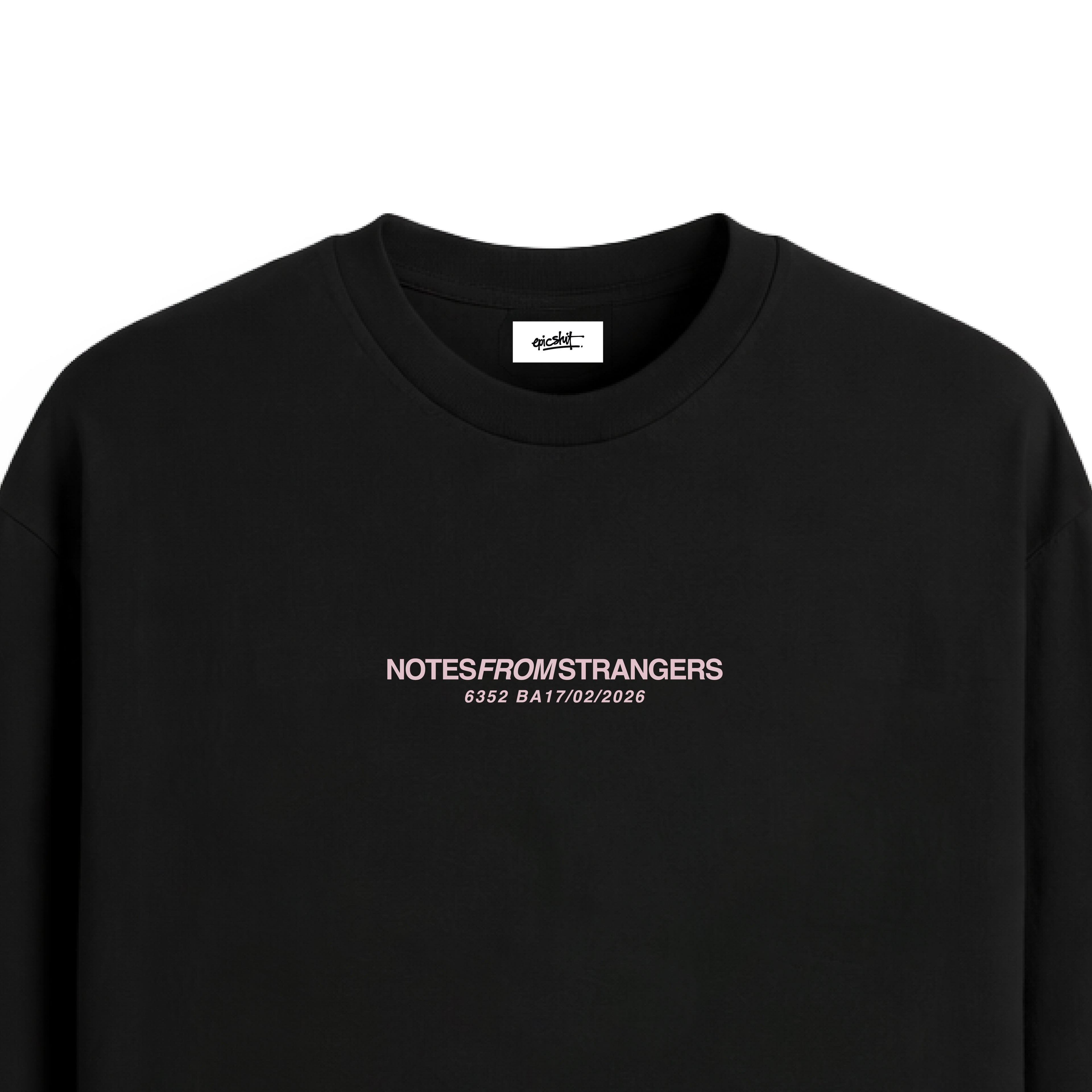 NOTE FROM STRANGER LONG-SLEEVED TSHIRT