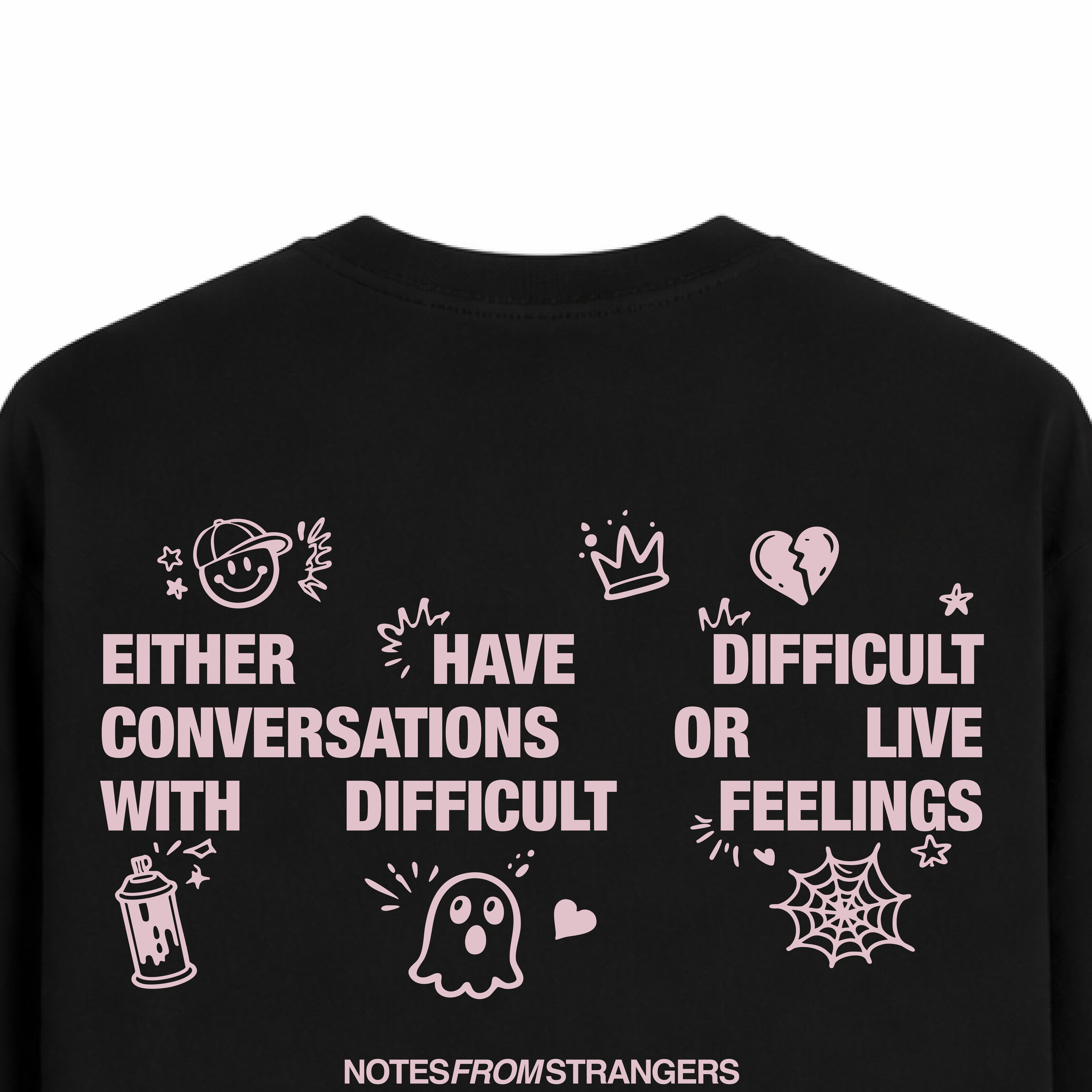 NOTE FROM STRANGER LONG-SLEEVED TSHIRT
