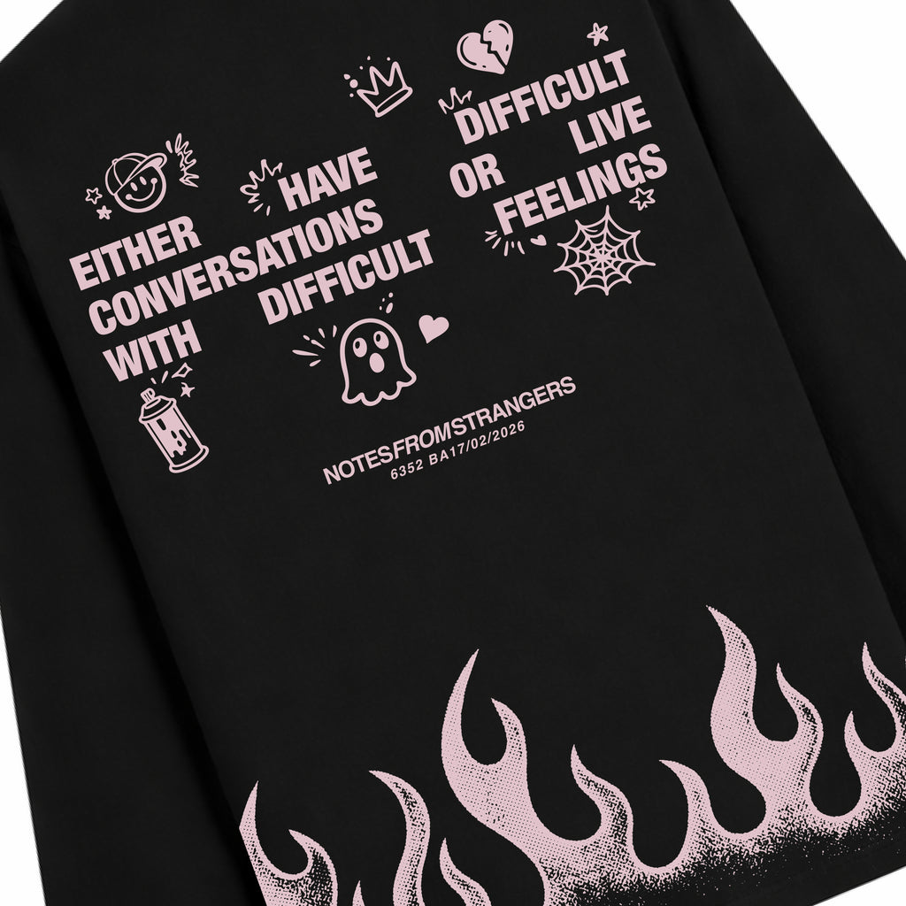 NOTE FROM STRANGER LONG-SLEEVED TSHIRT