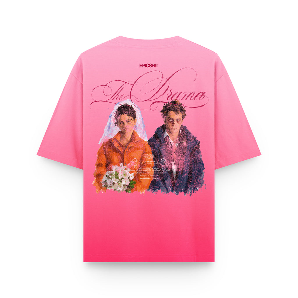 THE DRAMA - OMBRE PINK TSHIRT