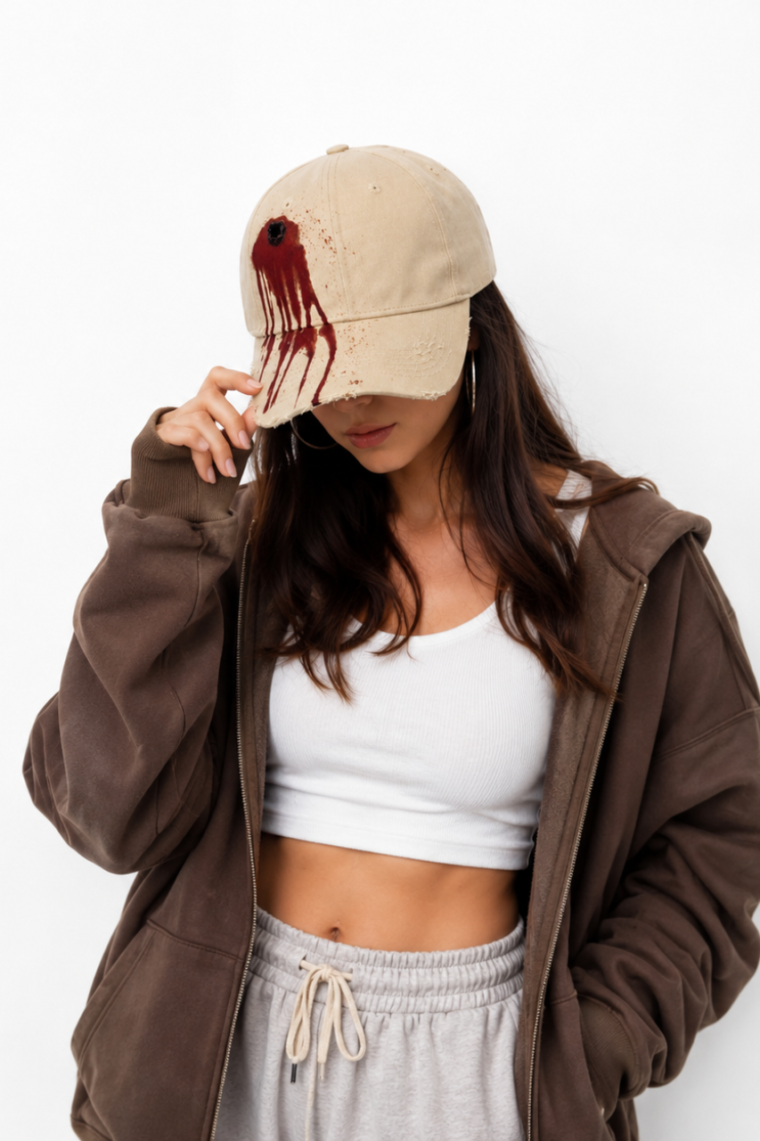 HEAD TRAUMA BEIGE - CAP