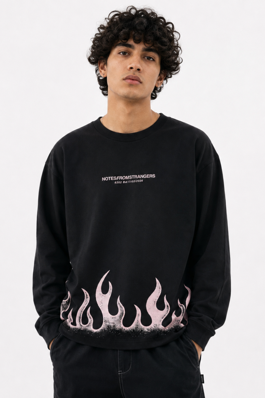 NOTE FROM STRANGER LONG-SLEEVED TSHIRT