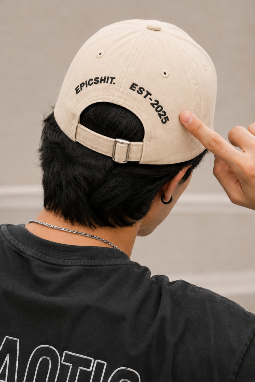 NO TIME TO DIE - CAP OFFWHITE