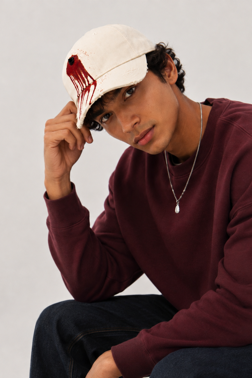 HEAD TRAUMA OFFWHITE - CAP