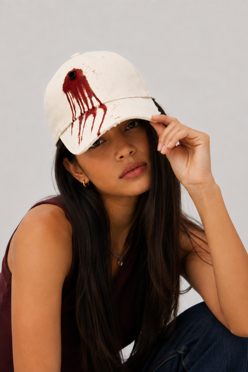 HEAD TRAUMA OFFWHITE - CAP