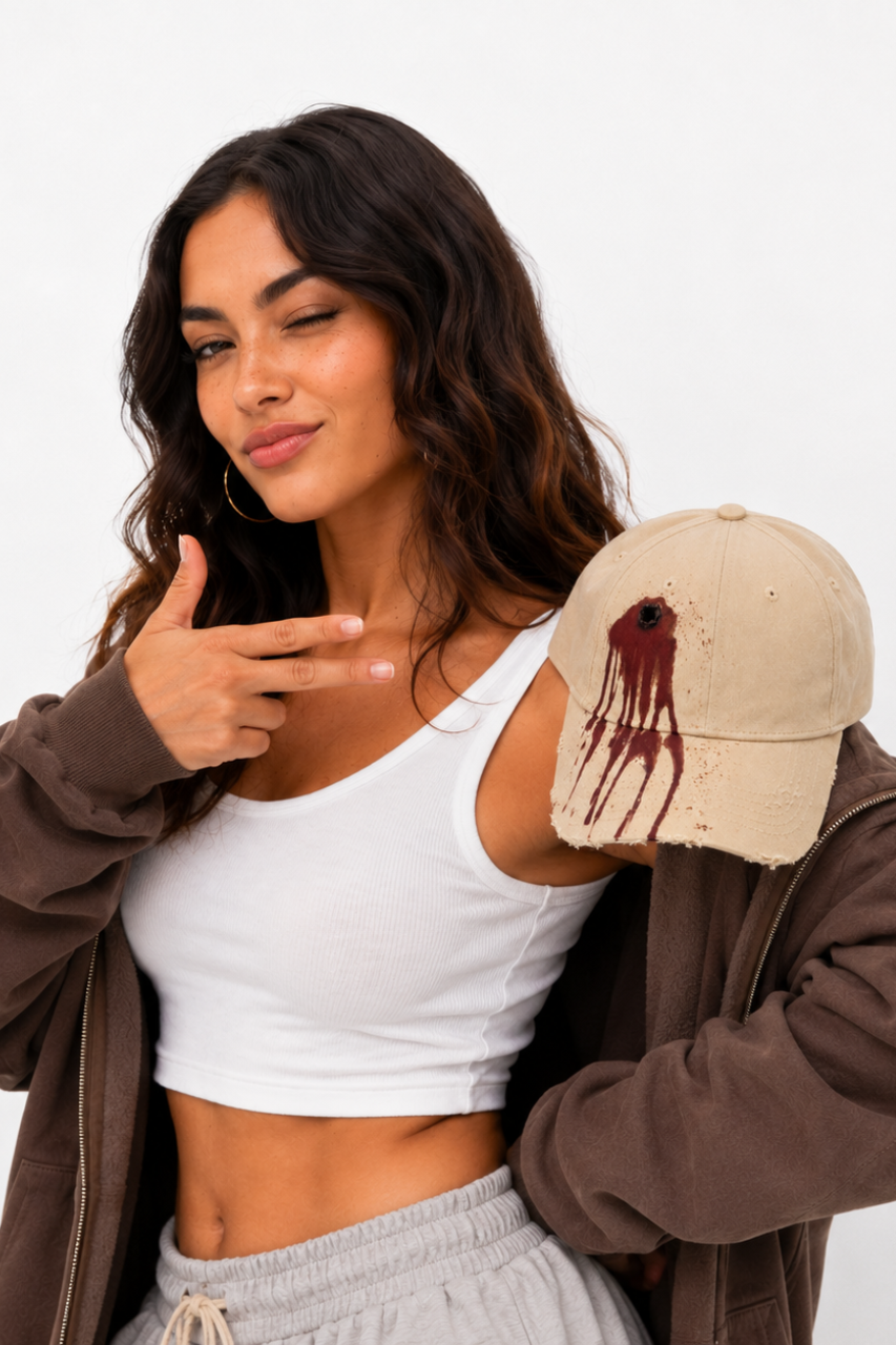 HEAD TRAUMA BEIGE - CAP
