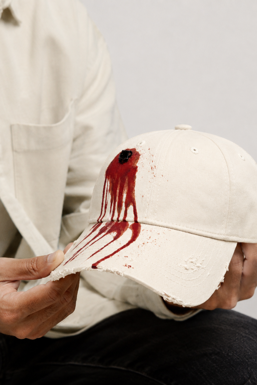 HEAD TRAUMA OFFWHITE - CAP