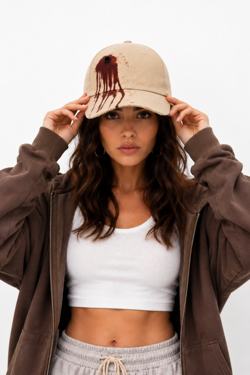 HEAD TRAUMA BEIGE - CAP